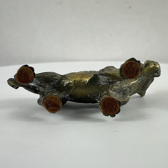 Bronze Young Lion Statue (Small) - Animal Art Sculpture Figurine 3.5 Inches - Picture 7 of 10